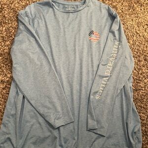 Vineyard Vines Light Blue American Performance Shirt XXL